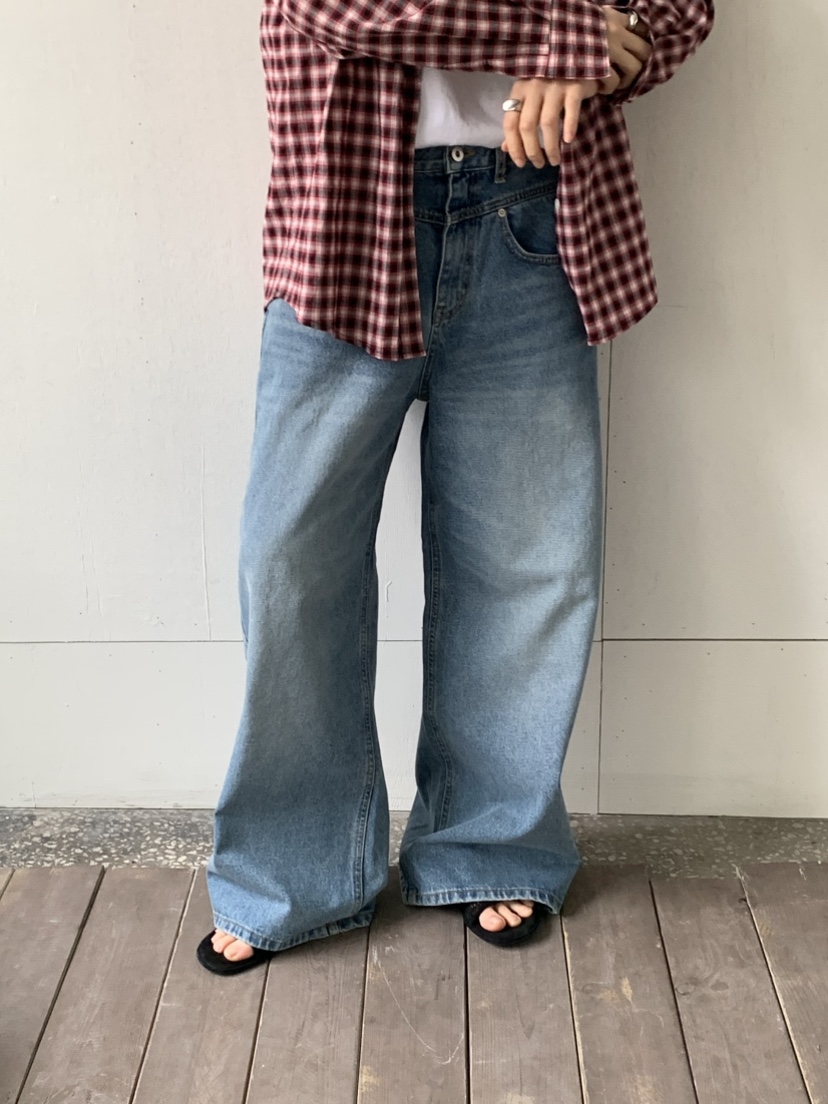 VAARA東大門直郵女士新品人氣休閑職業熱賣推薦時尚牛仔褲VAARA牛仔褲