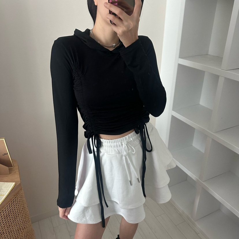 SOUIT韓國代購女士新款職業人氣熱賣休閑26春季時尚長袖T恤SOUIT by mabel-L長袖T恤圖色2