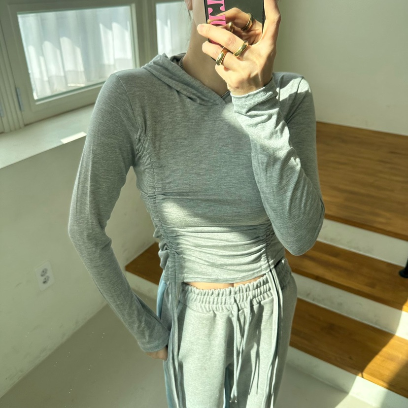 SOUIT韓國代購女士新款職業人氣熱賣休閑26春季時尚長袖T恤SOUIT by mabel-L長袖T恤圖色3