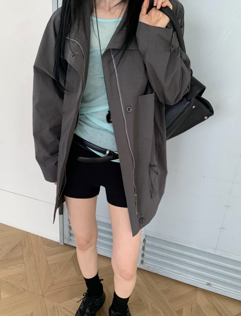 VAARA韓國代購女士新品熱賣休閑職業推薦26春季時尚人氣夾克VAARA夾克