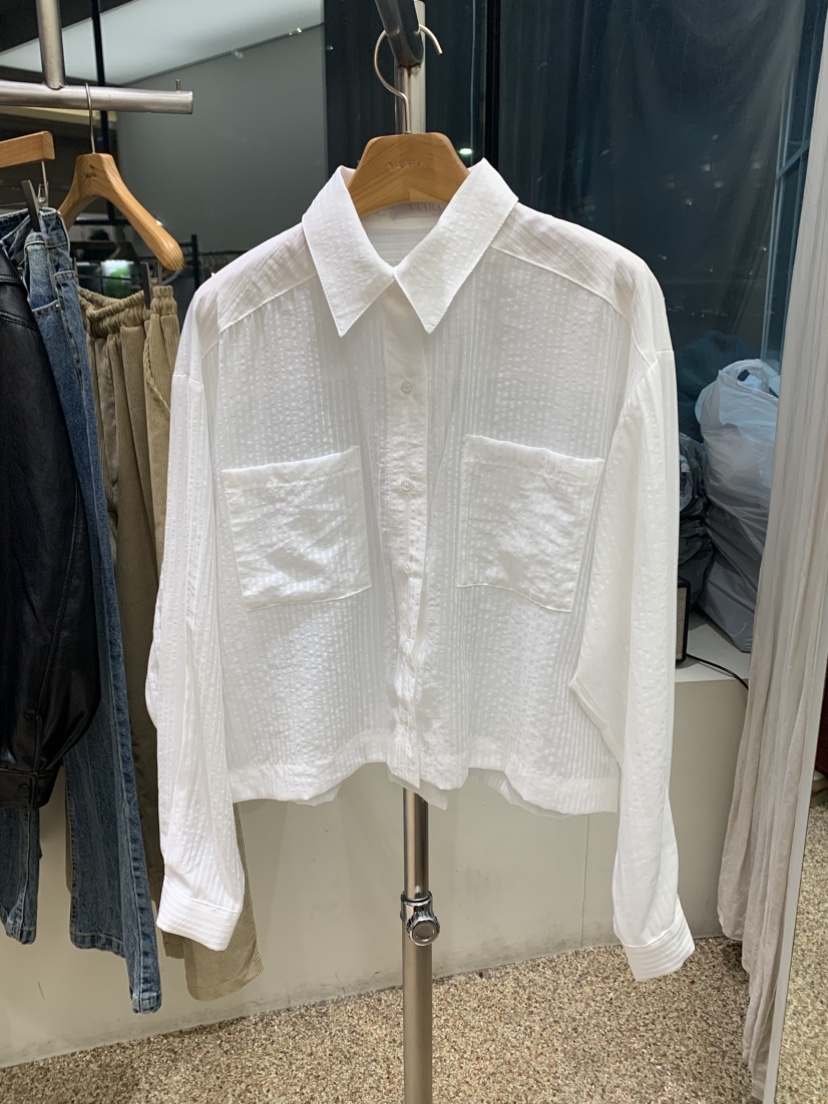 VAARA韓國代購女士新品職業26春季熱賣時尚休閑襯衫蕾絲衫VAARA襯衫/蕾絲衫圖色3