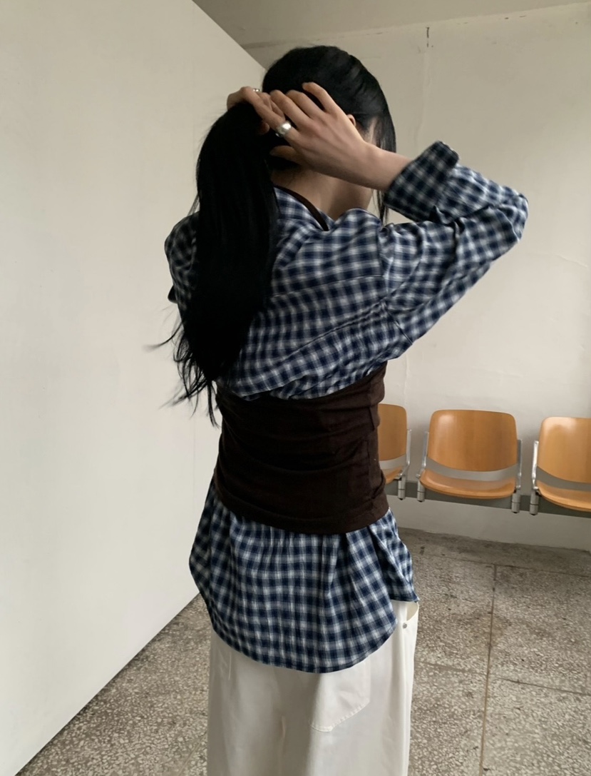 VAARA東大門實拍女士新品人氣時尚休閑熱賣26春季襯衫蕾絲衫VAARA襯衫/蕾絲衫