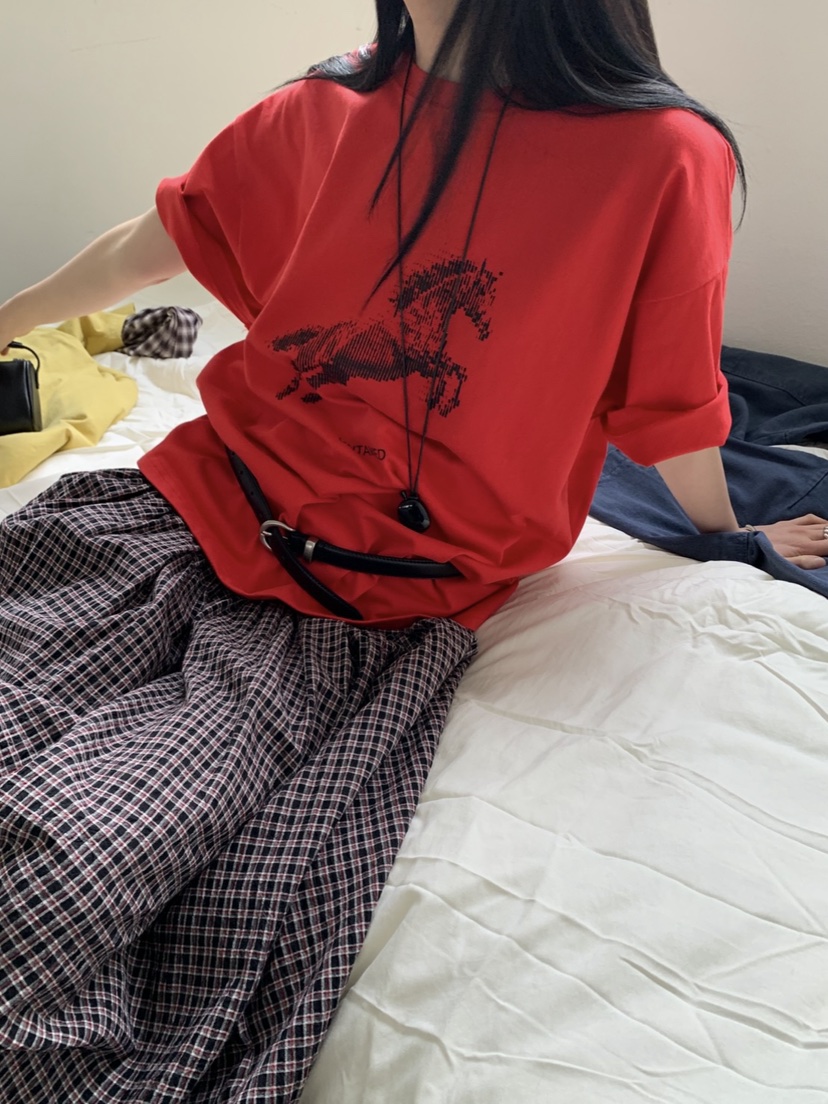 VAARA韓國代購女士新品職業時尚26春季熱賣推薦人氣休閑T恤VAARAT恤