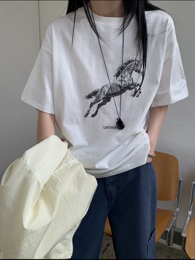 VAARA韓國代購女士新品職業時尚26春季熱賣推薦人氣休閑T恤VAARAT恤