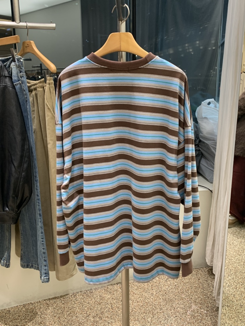 VAARA韓國代購女士新款推薦休閑職業時尚26春季人氣長袖T恤VAARA長袖T恤