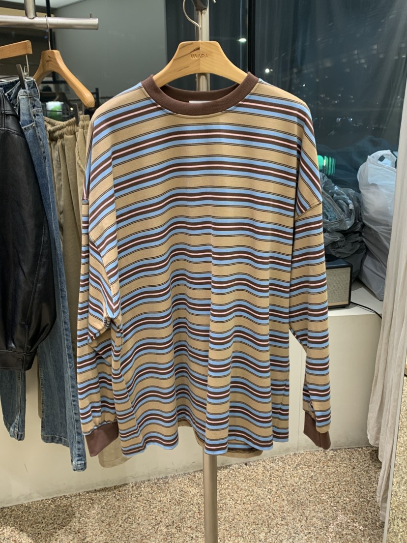 VAARA韓國代購女士新款推薦休閑職業時尚26春季人氣長袖T恤VAARA長袖T恤圖色2