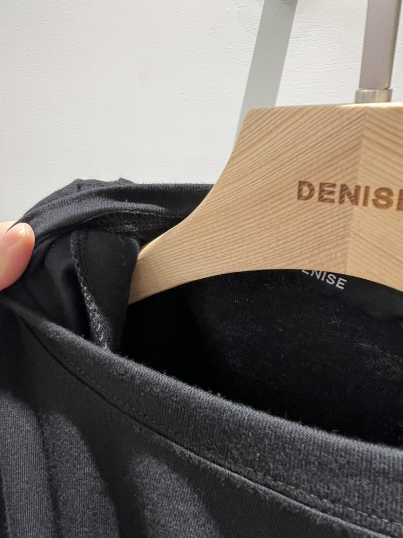 DENISE韓國直郵女裝新款人氣26春季時尚推薦休閑熱賣T恤褶皺DENISET恤