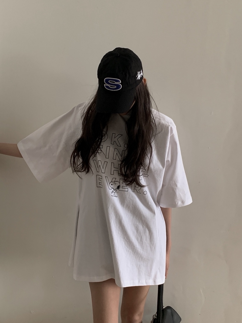 OURWAVE/OUR ROOM東大門代購女士新品26春季熱賣T恤史努比Our Wave/Our RoomT恤