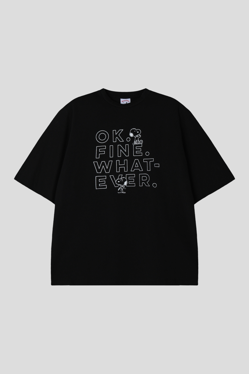 OURWAVE/OUR ROOM東大門代購女士新品26春季熱賣T恤史努比Our Wave/Our RoomT恤圖色2