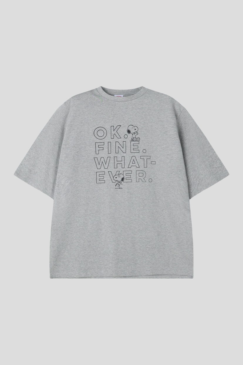 OURWAVE/OUR ROOM東大門代購女士新品26春季熱賣T恤史努比Our Wave/Our RoomT恤圖色3