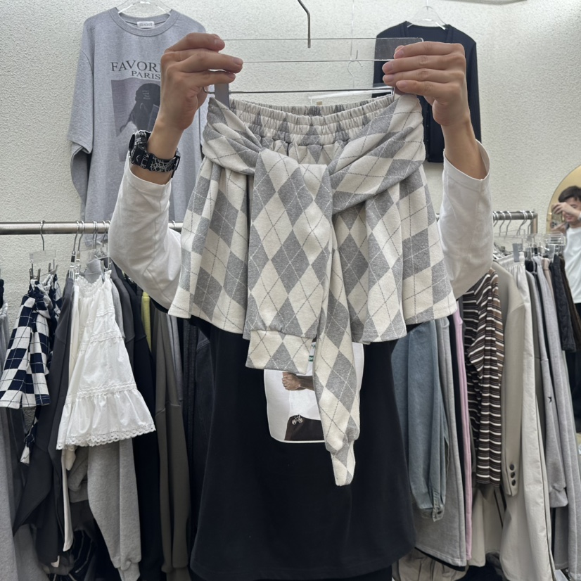 MAGOT東大門直郵女裝新品時尚熱賣推薦26春季職業休閑短裙IIIΛGOT/MAGOT短裙圖色1