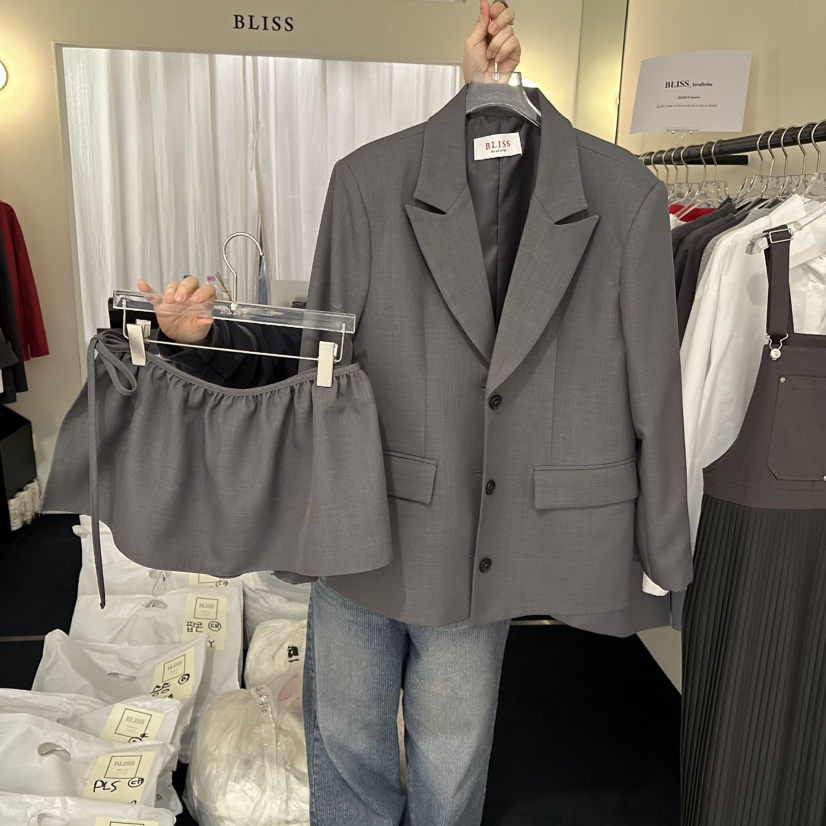 BLISS韓國直郵女士新品職業人氣熱賣推薦時尚休閑26春季套裝BLISS套裝圖色2
