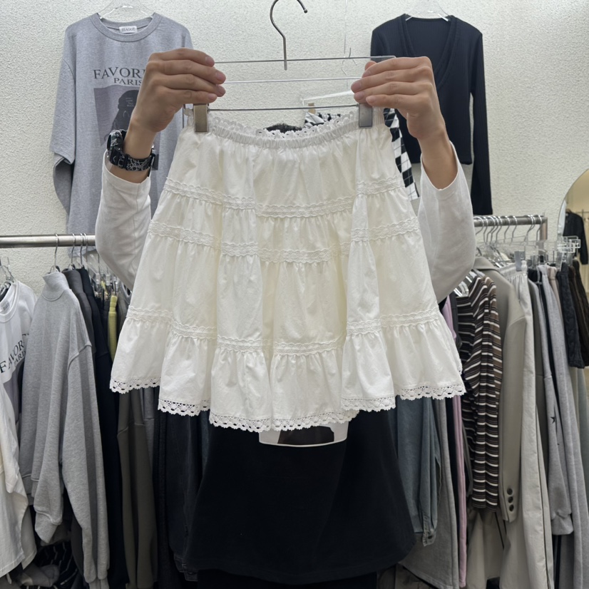 MAGOT韓國代購女裝新品時尚職業26春季人氣熱賣推薦休閑短裙IIIΛGOT/MAGOT短裙圖色1