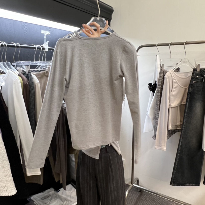 MORE THAN YESTERDAY/LOVE YOU SO MUCH韓國代購女士新品時尚長袖T恤LYSM/MORE THAN YESTERDAY長袖T恤