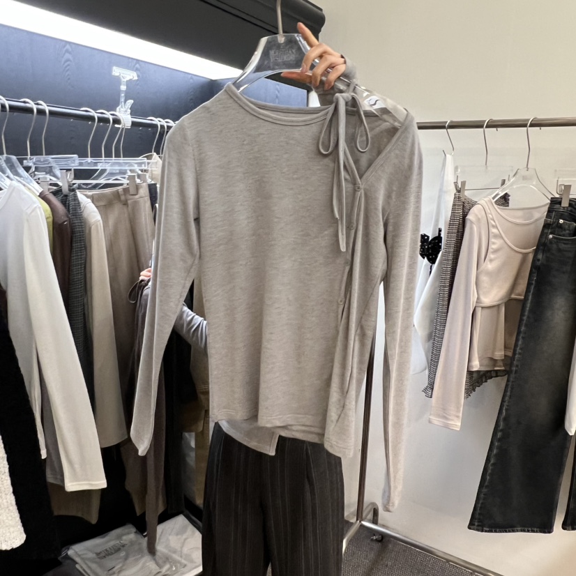 MORE THAN YESTERDAY/LOVE YOU SO MUCH韓國代購女士新品時尚長袖T恤LYSM/MORE THAN YESTERDAY長袖T恤圖色2