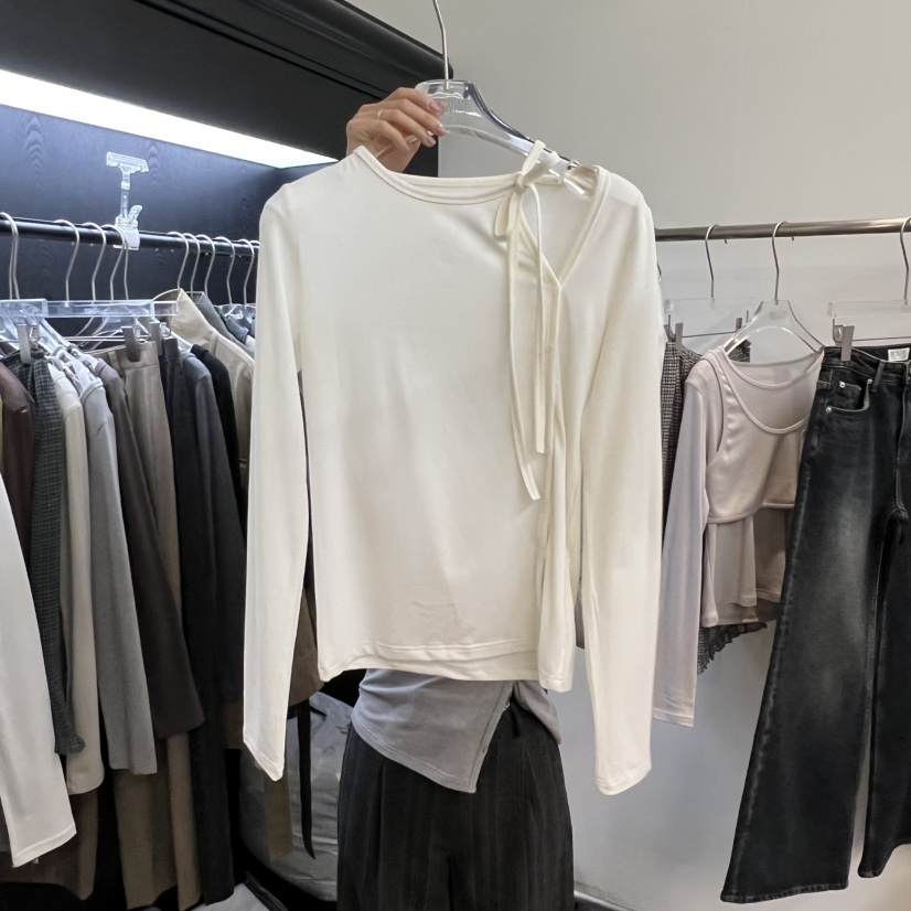 MORE THAN YESTERDAY/LOVE YOU SO MUCH韓國代購女士新品時尚長袖T恤LYSM/MORE THAN YESTERDAY長袖T恤圖色4