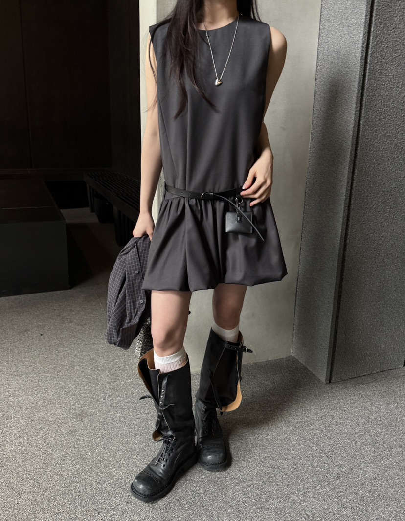 SPECIAL東大門直郵女士新品職業時尚26春季連衣裙不含腰包SPECIAL連衣裙