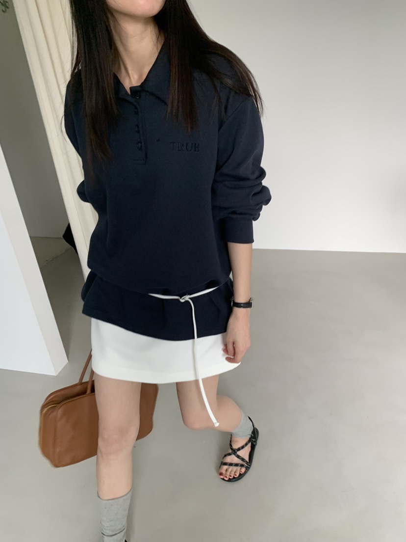 TRUE東大門直郵女裝新品26春季人氣推薦職業熱賣休閑衛衣TRUE衛衣