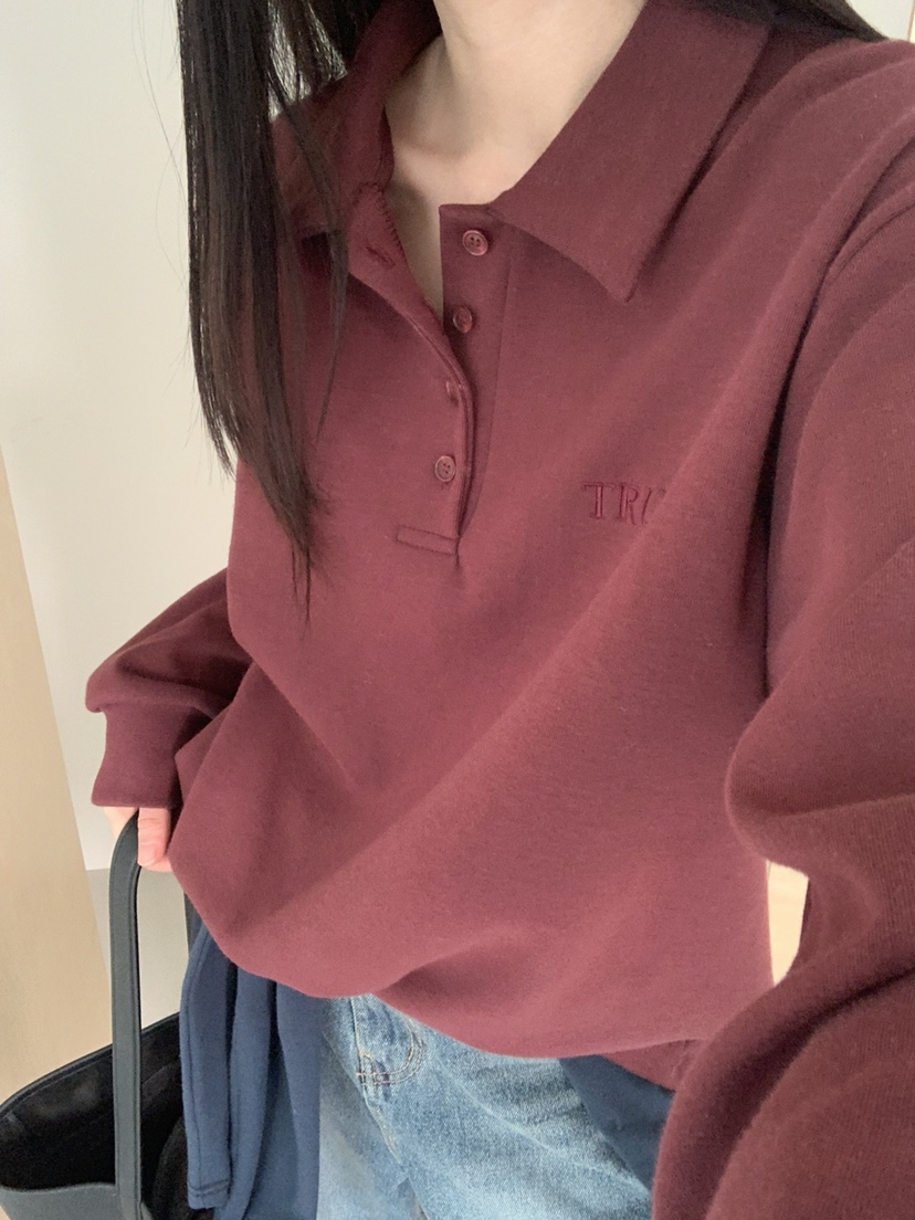 TRUE東大門直郵女裝新品26春季人氣推薦職業熱賣休閑衛衣TRUE衛衣