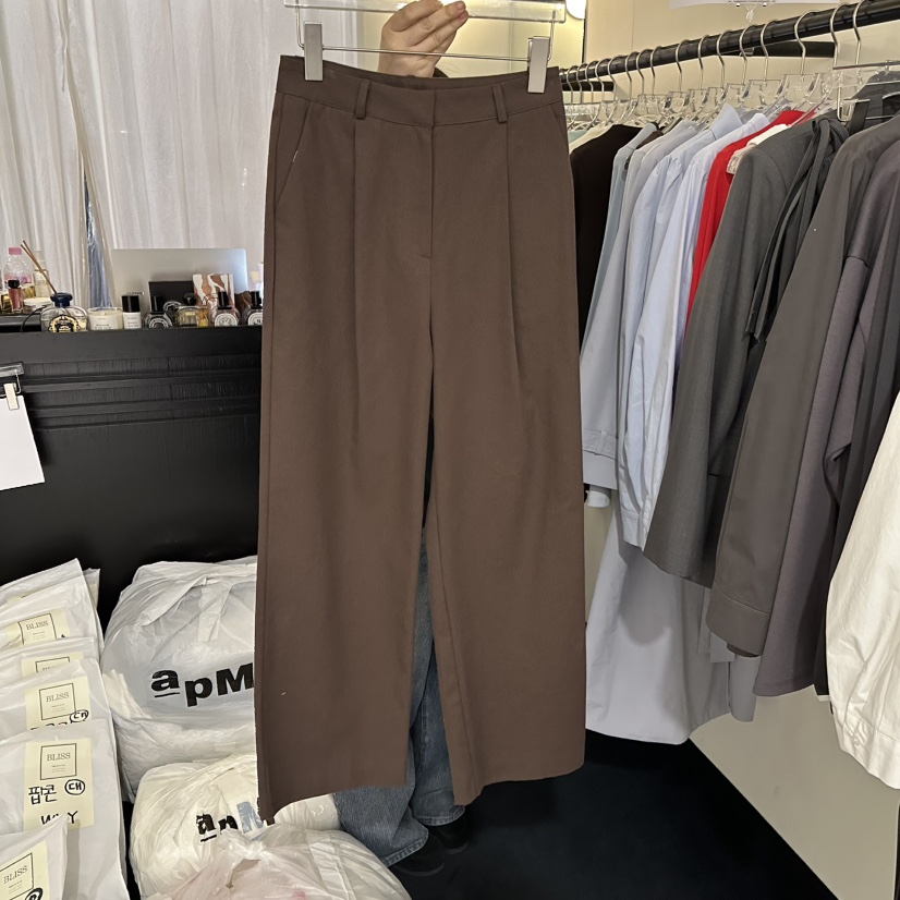 BLISS東大門實拍女裝新品休閑職業人氣推薦時尚熱賣休閑褲BLISS休閑褲圖色1