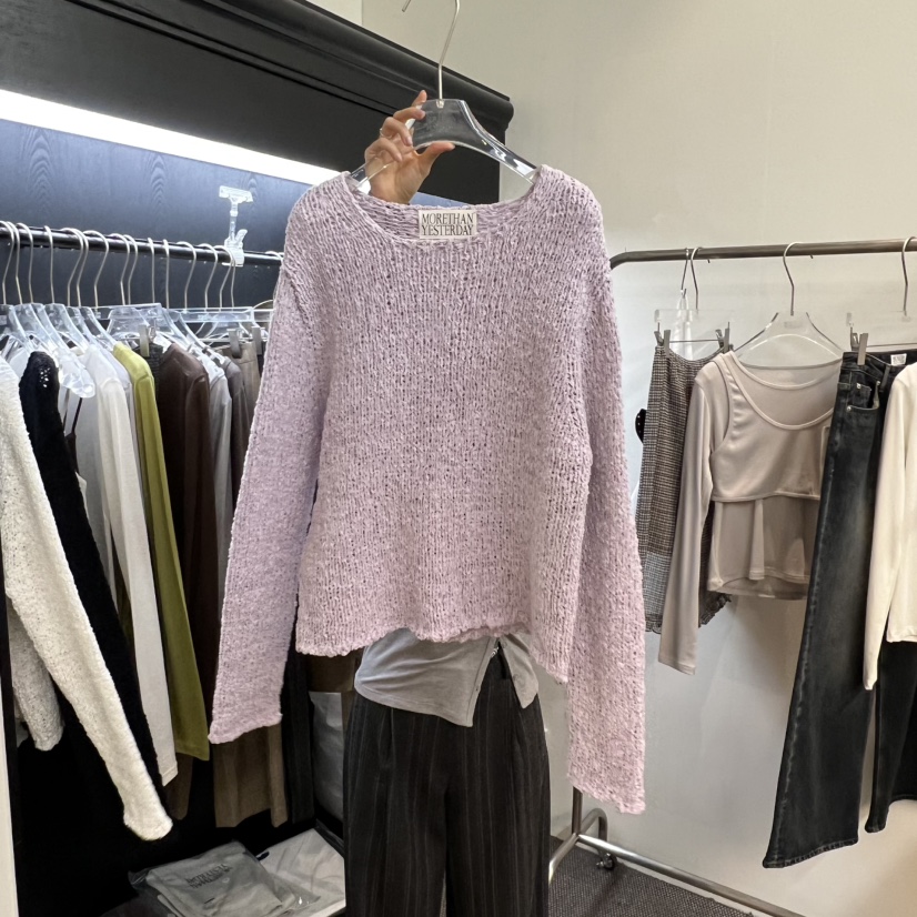 MORE THAN YESTERDAY/LOVE YOU SO MUCH韓國代購女士新款熱賣針織衫LYSM/MORE THAN YESTERDAY針織衫圖色2