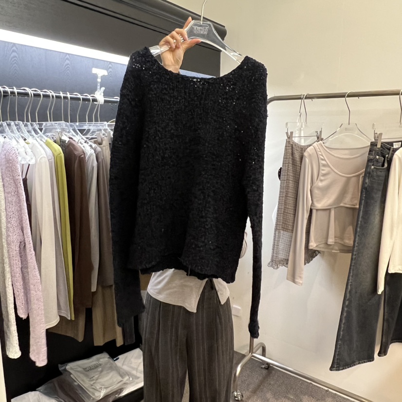 MORE THAN YESTERDAY/LOVE YOU SO MUCH韓國代購女士新款熱賣針織衫LYSM/MORE THAN YESTERDAY針織衫圖色3