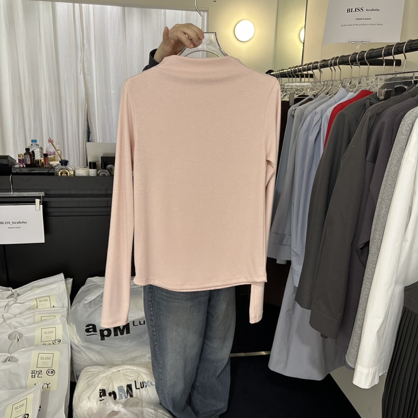 BLISS韓國代購女士新品26春季時尚推薦職業休閑熱賣長袖T恤BLISS長袖T恤圖色3