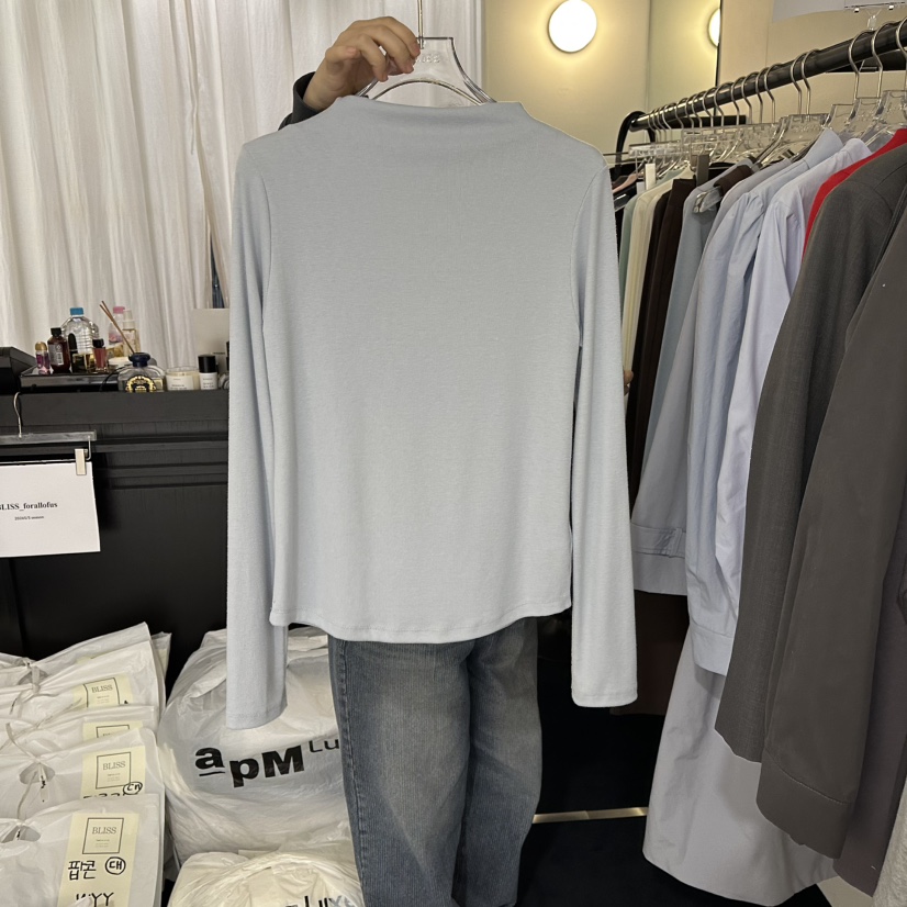 BLISS韓國代購女士新品26春季時尚推薦職業休閑熱賣長袖T恤BLISS長袖T恤圖色9