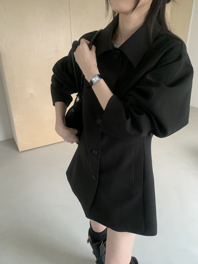 TRUE東大門實拍女裝新品休閑職業26春季人氣時尚熱賣夾克TRUE夾克