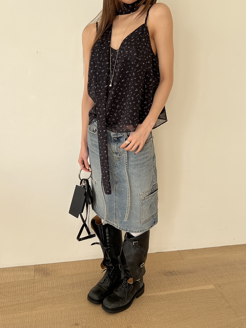 SPECIAL東大門直郵女裝新品職業推薦熱賣休閑吊帶背心含圍巾SPECIAL吊帶/背心