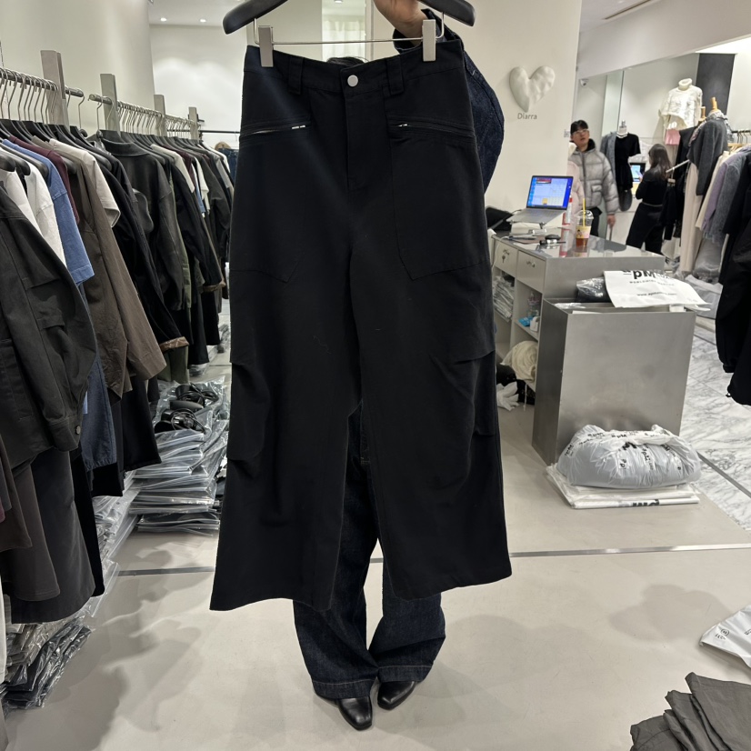 DIARRA東大門實拍女裝新款職業26春季時尚熱賣人氣休閑褲DIARRA休閑褲圖色2黑色