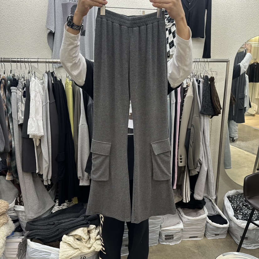 MAGOT東大門直郵女士新款休閑人氣職業時尚26春季休閑褲口袋IIIΛGOT/MAGOT休閑褲圖色2