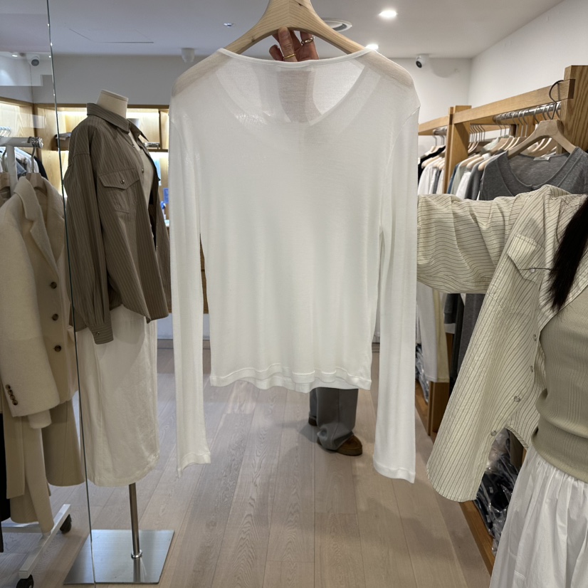 ROUNDER東大門代購女裝新款時尚職業人氣熱賣長袖T恤羊毛衫ROUNDER長袖T恤