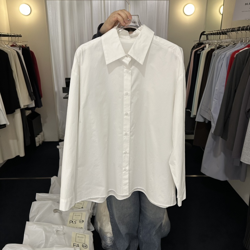 BLISS東大門直郵女士新款時尚職業推薦26春季休閑襯衫蕾絲衫BLISS襯衫/蕾絲衫圖色1