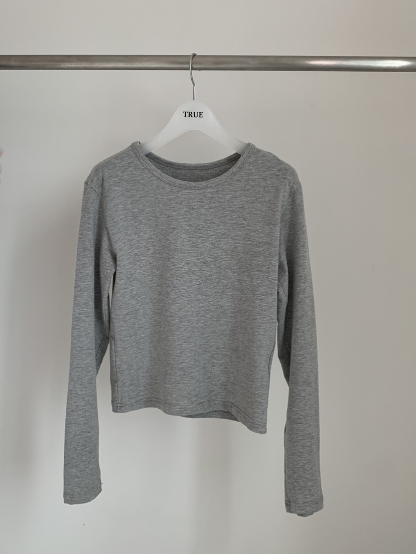 TRUE東大門代購女士新品職業推薦人氣26春季時尚熱賣長袖T恤TRUE長袖T恤圖色1