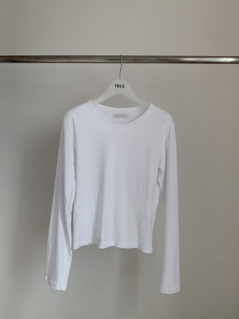 TRUE東大門代購女士新品職業推薦人氣26春季時尚熱賣長袖T恤TRUE長袖T恤圖色3