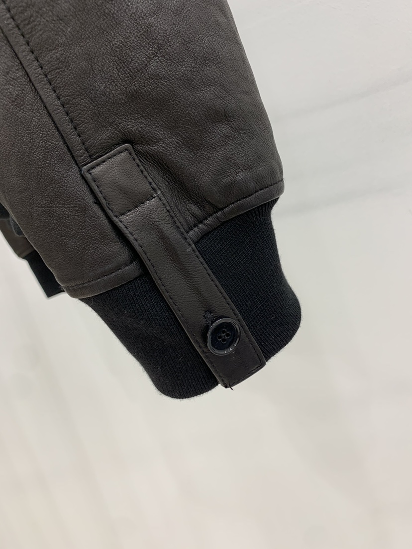 ARVE東大門代購女士新款26春季時尚熱賣推薦休閑皮衣口袋ARVE皮衣