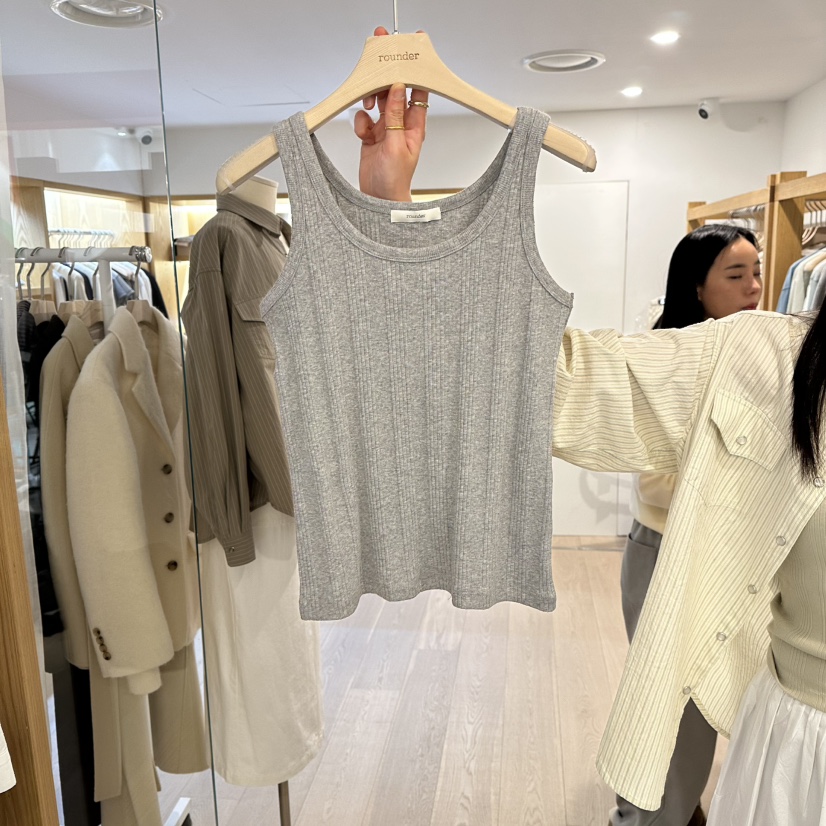ROUNDER韓國直郵女士新款人氣時尚休閑推薦熱賣26春季吊帶背心ROUNDER吊帶/背心圖色2
