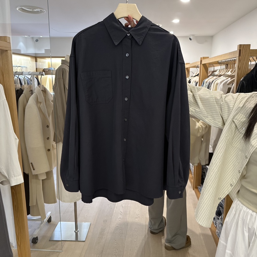 ROUNDER韓國代購女士新款推薦時尚26春季熱賣休閑襯衫蕾絲衫ROUNDER襯衫/蕾絲衫圖色3