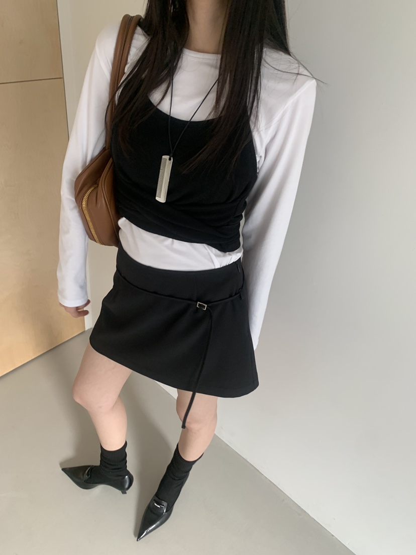 TRUE韓國代購女裝新款人氣推薦時尚熱賣26春季休閑吊帶背心TRUE吊帶/背心