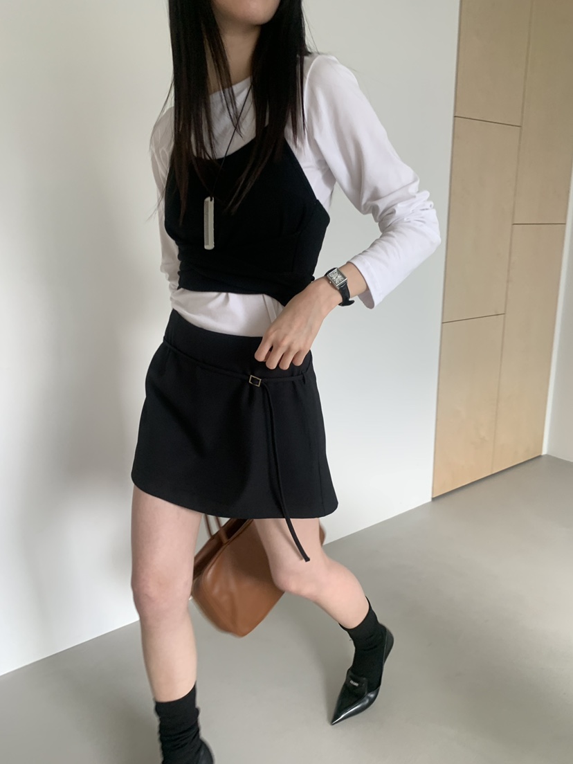 TRUE韓國代購女裝新款人氣推薦時尚熱賣26春季休閑吊帶背心TRUE吊帶/背心