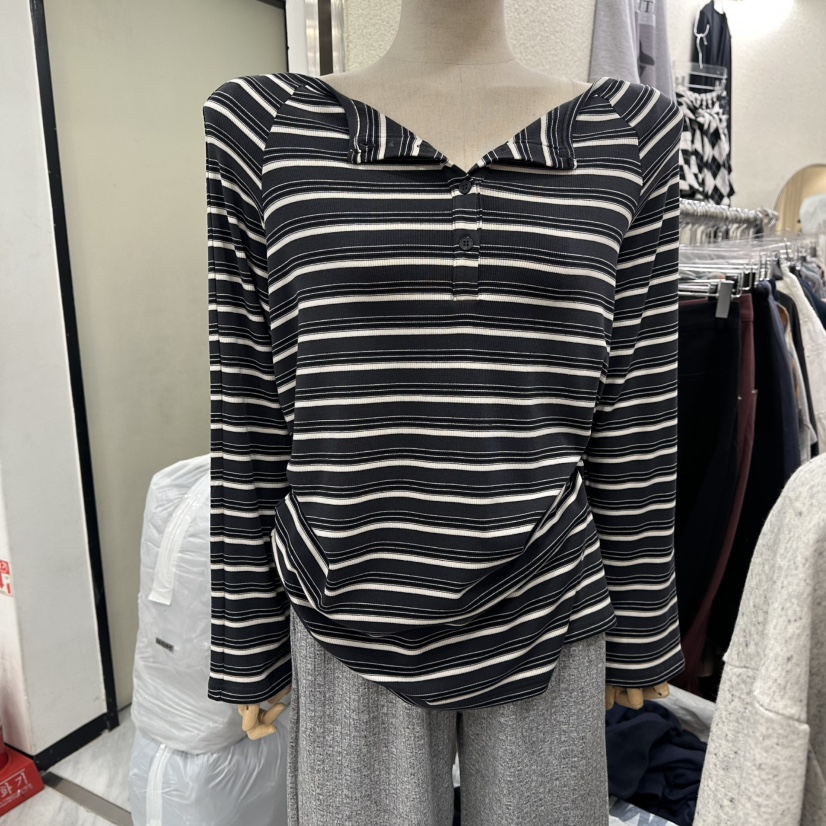 MAGOT韓國代購女裝新款時尚推薦休閑人氣熱賣26春季長袖T恤IIIΛGOT/MAGOT長袖T恤圖色3