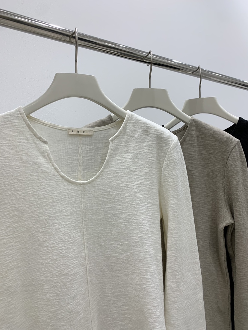 ARVE韓國直郵女士新品職業推薦人氣熱賣時尚26春季長袖T恤ARVE長袖T恤