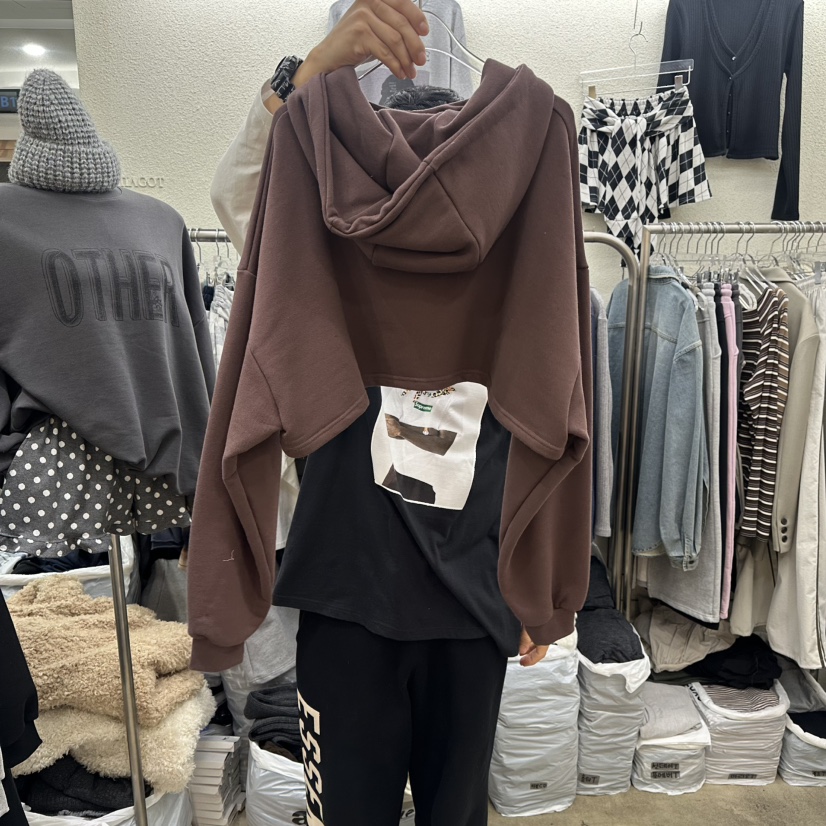 MAGOT東大門實拍女士新品休閑職業人氣時尚熱賣26春季衛衣IIIΛGOT/MAGOT衛衣