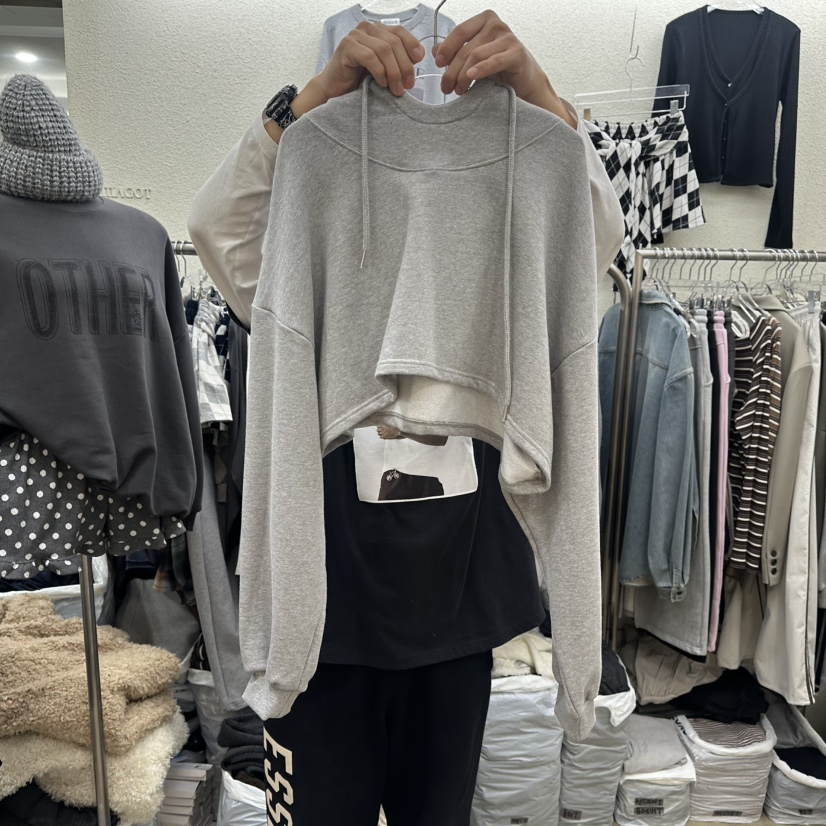 MAGOT東大門實拍女士新品休閑職業人氣時尚熱賣26春季衛衣IIIΛGOT/MAGOT衛衣圖色2