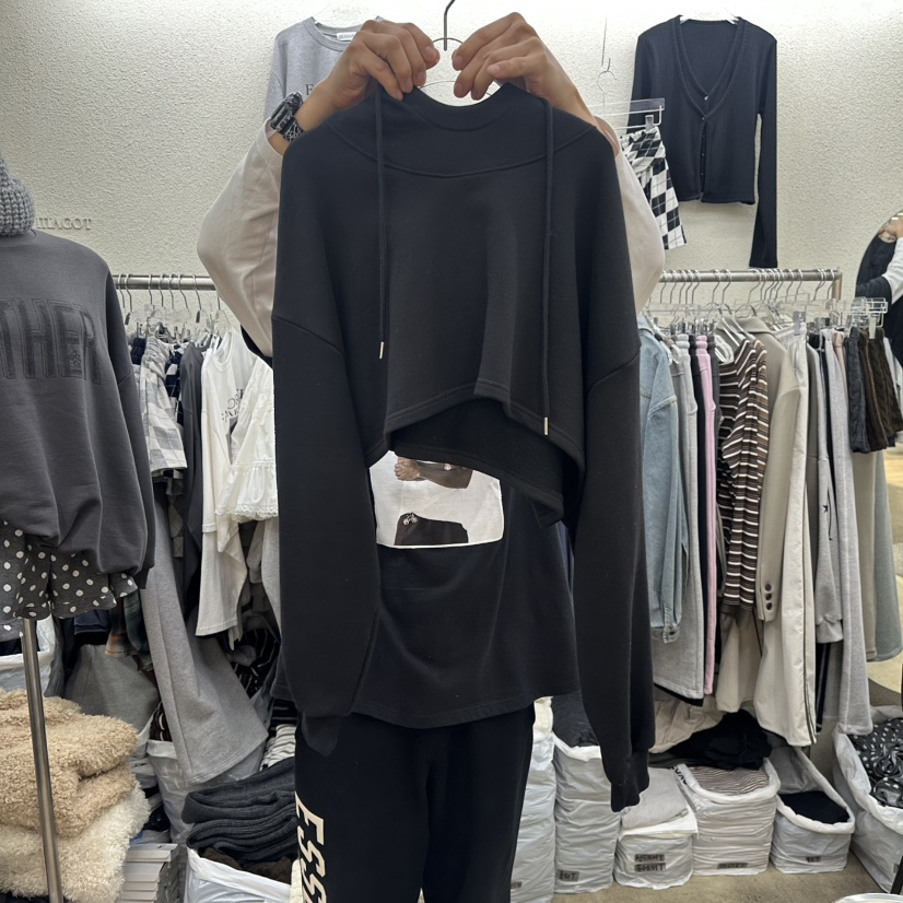 MAGOT東大門實拍女士新品休閑職業人氣時尚熱賣26春季衛衣IIIΛGOT/MAGOT衛衣圖色3