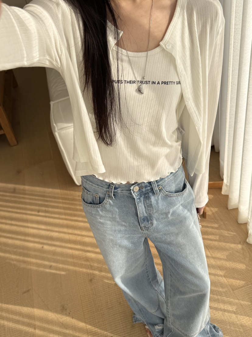 SPECIAL東大門代購女士新款推薦人氣職業休閑長袖T恤開衫SPECIAL長袖T恤