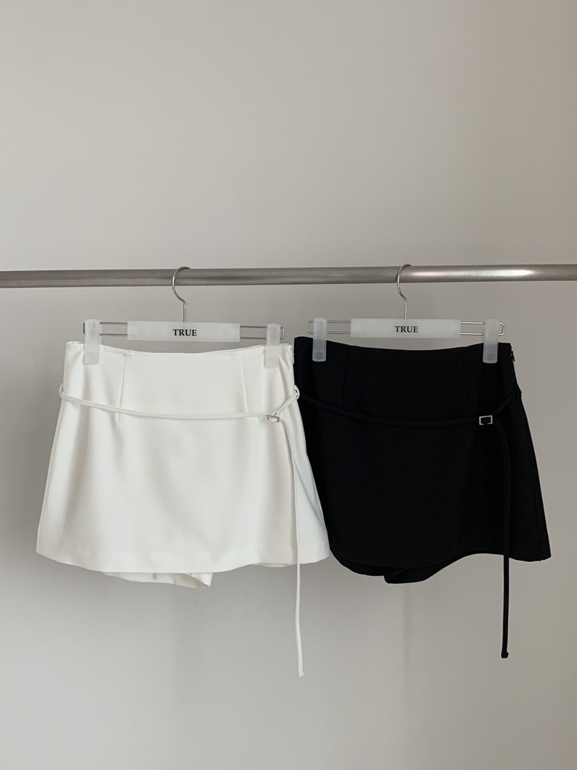 TRUE韓國代購女裝新款人氣職業26春季時尚熱賣裙褲含腰繩TRUE裙褲