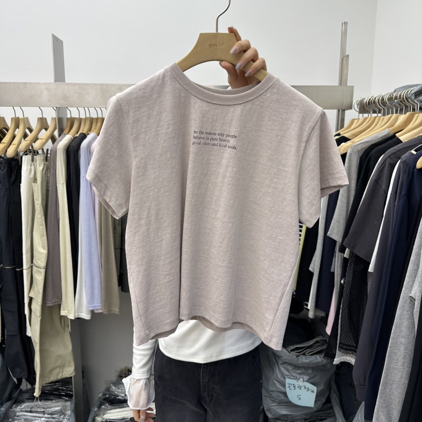 SPECIAL東大門代購女裝新款熱賣26春季推薦職業時尚休閑T恤SPECIALT恤圖色6