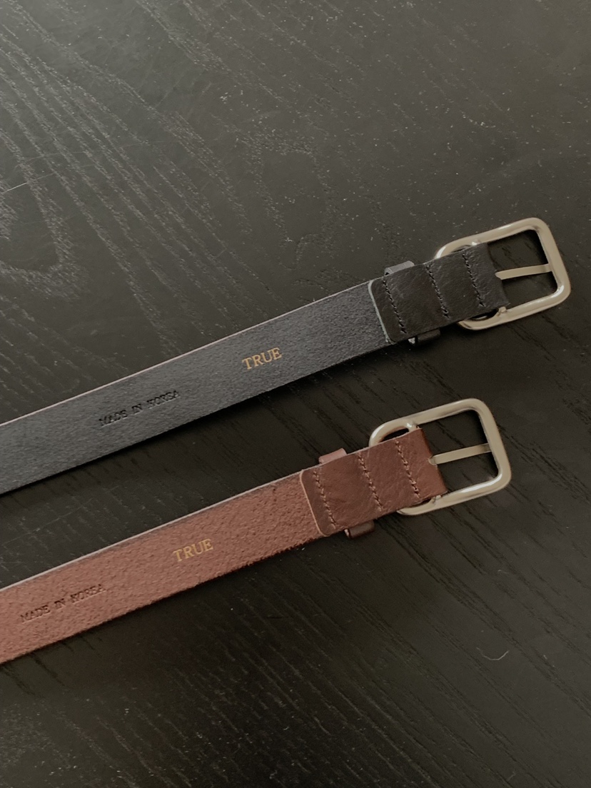 TRUE東大門實拍女裝新品26春季時尚休閑人氣熱賣腰帶腰帶TRUE腰帶